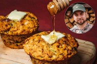 Receta de muffins de maíz de Brandon Hurtado