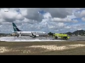 Pilot declares mayday as plane makes hard landing at Caribbean airport