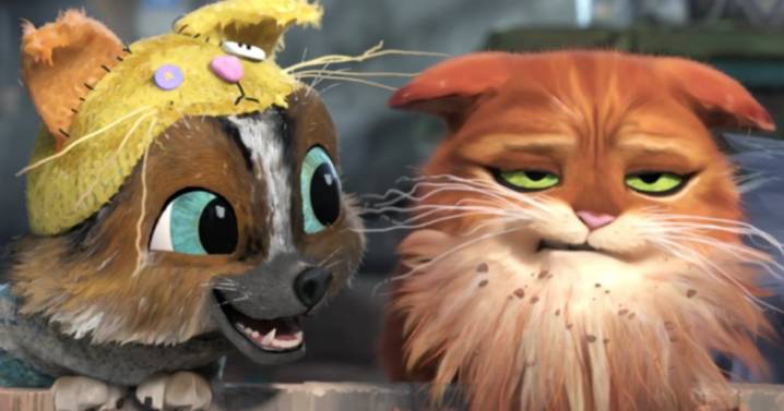 ¿Cómo se llama el perrito de El Gato con Botas y qué tiene que ver con Elaine?