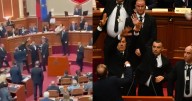 Leader of Albania Pelted With Trash for Appointing AI