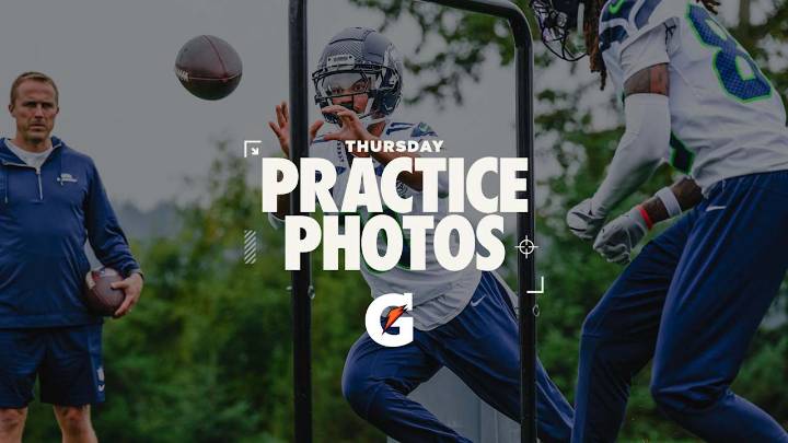 PHOTOS: Seahawks Practice In Preparation For Week 2 Matchup With Steelers