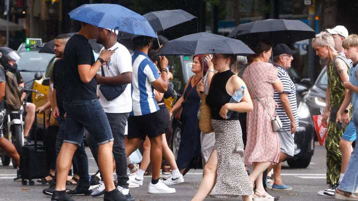 Cataluña y Baleares, en aviso amarillo por lluvias