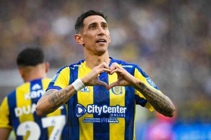 Video: el golazo “Olímpico” de Ángel Di María en el empate ante Boca