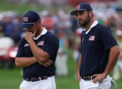 Dismal performance by U.S. stars lets Europe take record lead into Ryder Cup’s Sunday singles