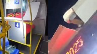 Maquina con la que se construye el metro de Bogotá dejó sin techo a un Transmilenio: pasajeros resultaron heridos