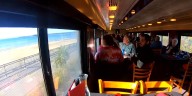 Vermont dinner train offers moving meals with a view