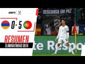 Dónde ver repetición del partido, Portugal vs. Armenia (5