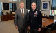Commanding general of U.S. Space Command pays visit to Huntsville City Hall
