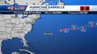 Gabrielle remains Cat 4 hurricane; tracking 2 tropical waves