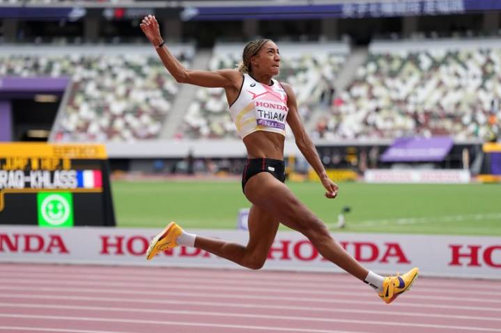 Athletics-Triple Olympic champion Thiam out of Tokyo heptathlon