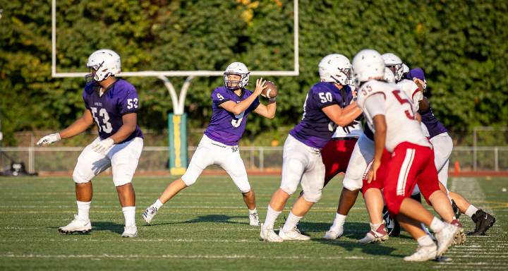 High school football: Heritage playing a numbers game to come up with a winning formula