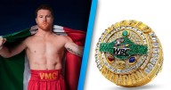 Canelo vs Crawford: el CMB revela el primer anillo de campeón en la historia del boxeo, valuado en casi 2 millones de pesos
