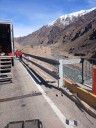 Paso a Chile: así repararon el puente tras el accidente en alta montaña