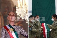 Confeccionaron mujeres militares Banda de Presidenta