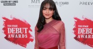 Rachel Zegler in Sheer Burgundy Dress Has Fans Saying 'Princess of the World'