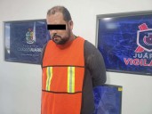 Capturan a hombre por robo con violencia y privación de libertad