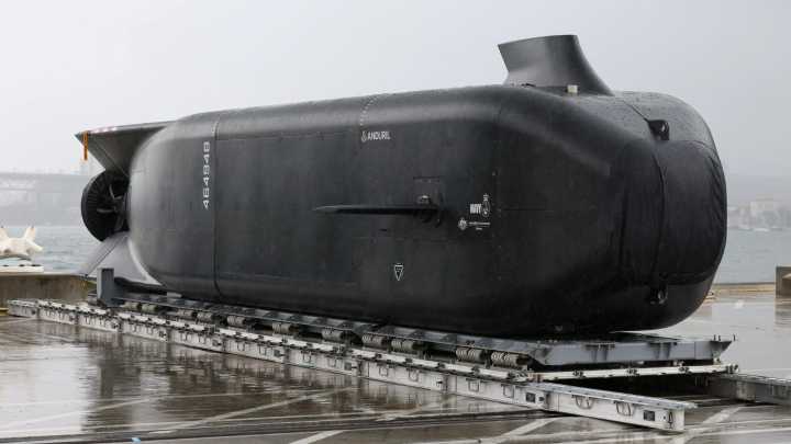 Meet the ‘Ghost Shark’…the terrifying jumbo submarine drone built to keep China at bay as Australia reveals $1.1bn fleet