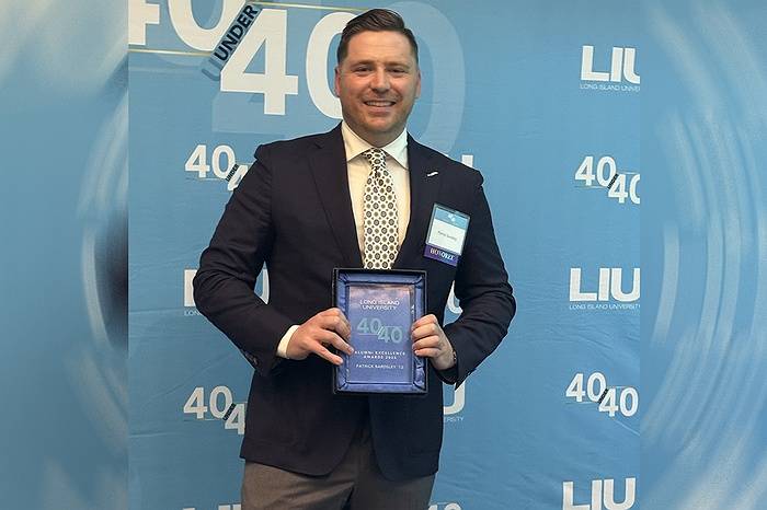 Spectrum Designs Co-Founder & CEO Patrick Bardsley Honored with LIU’s Inaugural 40 Under 40 Award