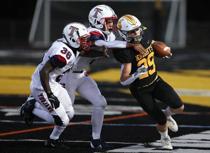 Pennsylvania high school football scores from Sept. 25 to Sept. 27