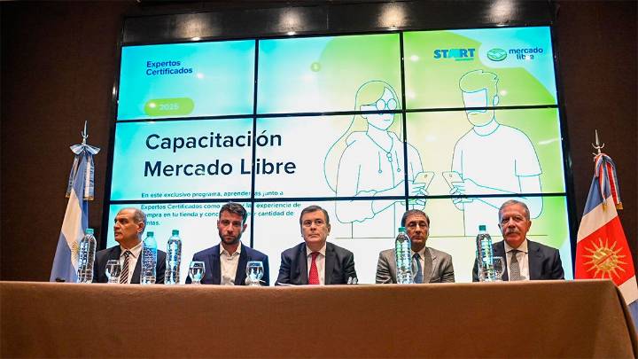 El Gobernador participó del lanzamiento de la capacitación E- Commerce "Aprende a vender en Mercado Libre"