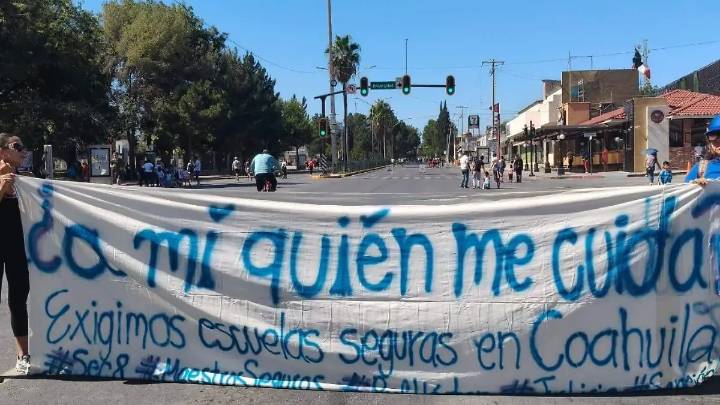 Gobierno de Coahuila respalda a maestros tras protesta en Saltillo