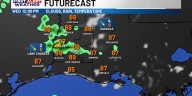 First Alert Forecast: A few more showers possible Wednesday; warm temperatures will remain