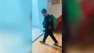 Así se ve un refugio antiaéreo en una escuela ucraniana