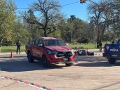 Iba a estudiar y murió al ser chocada por una camioneta en Río Cuarto