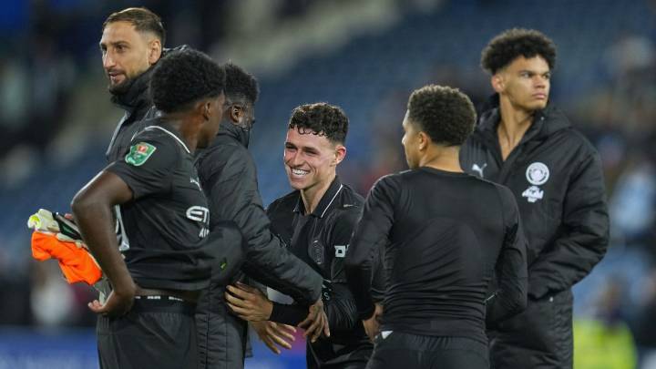 Casi sin despeinarse, Manchester City derrotó a Huddersfield en la Copa de la Liga