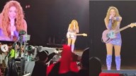 Shakira reconoció uno de sus fans más fieles en medio de un show y tuvo un gesto que rápidamente se viralizó en redes: “me muero”