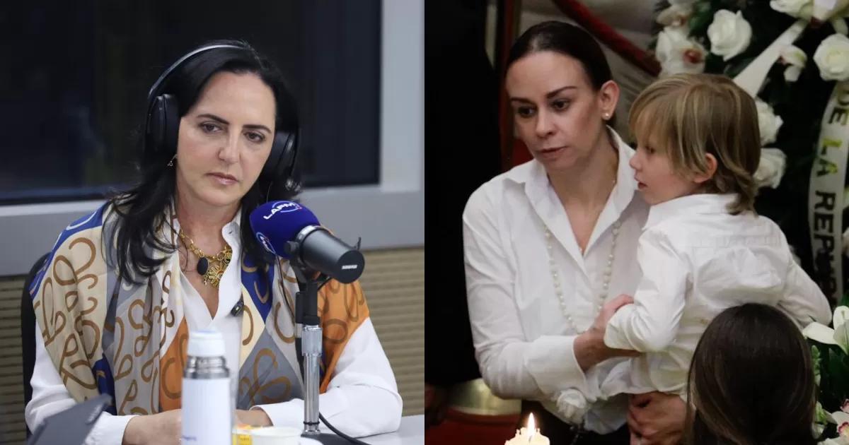 Cabal respondió a las acusaciones de María Claudia Tarazona sobre el funeral de Miguel Uribe