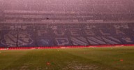 ¡Sin drenaje mundialista! Suspenden partido Puebla vs. Chivas por tormenta eléctrica