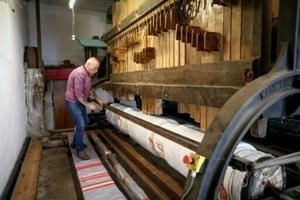 The world’s last linen beetling mill eyes strong future