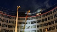 Fire breaks out in former BBC building now filled with flats in west London