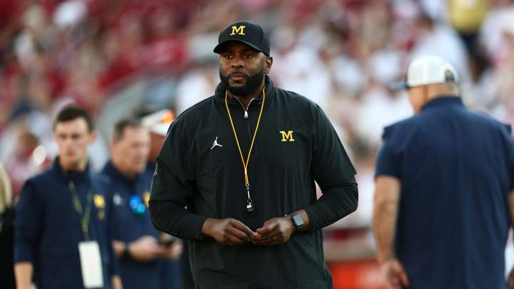 Where is Sherrone Moore? Why Michigan coach is suspended in Week 3