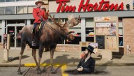 Jews Realize They've Dug Too Far When They Pop Out Of The Ground Next To A Mountie Drinking Maple Syrup On A Moose In Front Of A Tim Hortons