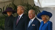 Trump obsequia al rey Carlos III réplica de espada de Eisenhower en su visita de Estado al Reino Unido