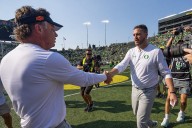 Oklahoma State coach football Mike Gundy praises for Oregon following lopsided loss