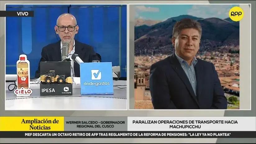 Gobernador regional de Cusco sobre falta de buses a Machu Picchu: Si el Gobierno nos transfiriera las funciones, esto no estaría pasando
