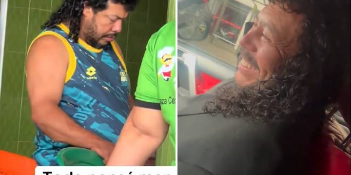 René Higuita tiene un doble en Bucaramanga, así reaccionó el exarquero al ver a su “gemelo”