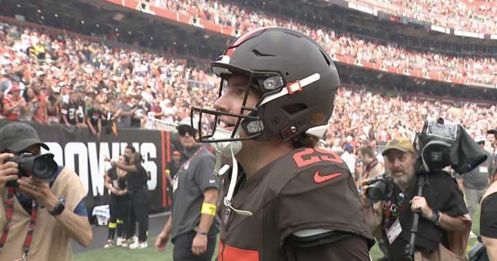 Browns K Andre Szmyt named AFC Special Teams Player of the Week after game