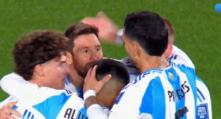 Gol de Messi hoy con Argentina vs Venezuela por las Eliminatorias Sudamericanas 