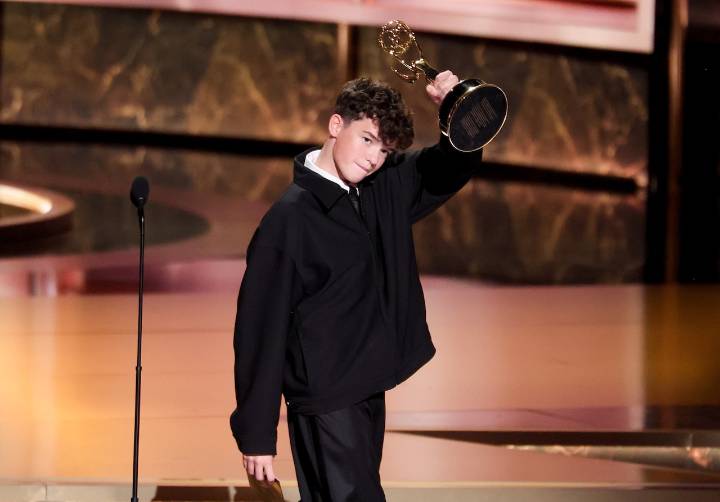 Young actor sets new Emmys records. At just 15, he has some wisdom to share.
