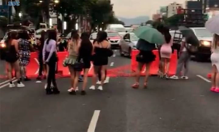 Frenan trabajadoras sexuales Tlalpan por ciclovía