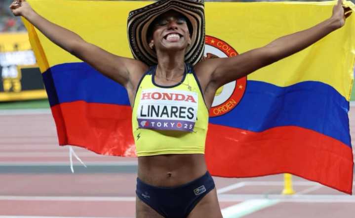 Natalia Linares gana bronce en Mundial de atletismo 2025
