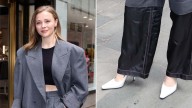 Chloë Grace Moretz Backs the White Pump Trend in Jude’s Fame Heels