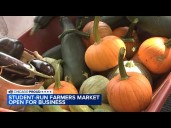 Students present horticulture skills at suburban farmer’s market