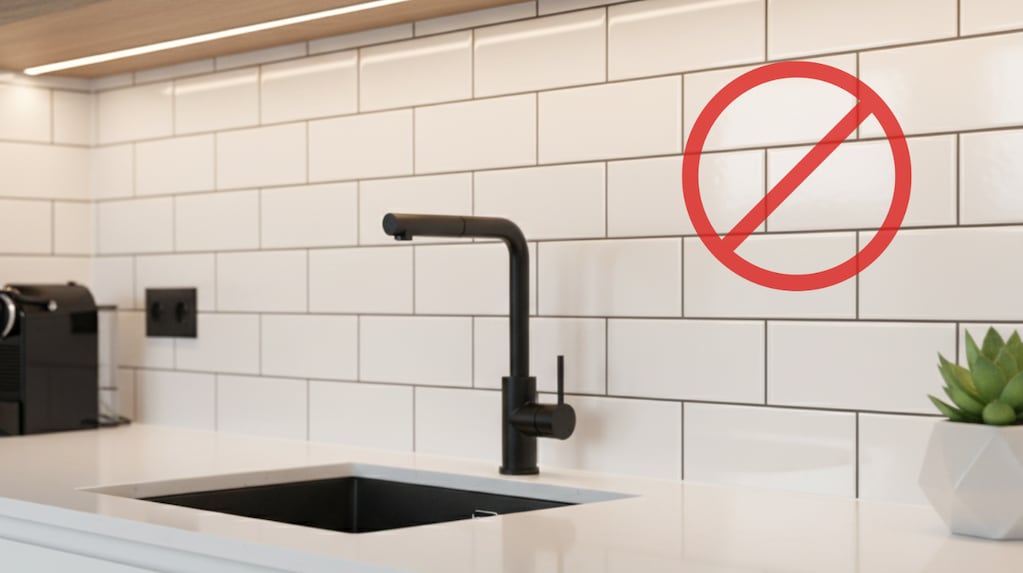 Adiós a los azulejos: la nueva tendencia en revestimiento para la cocina en 2025