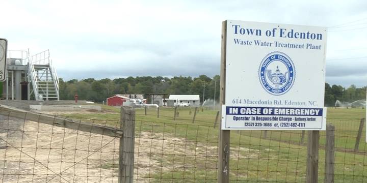 Edenton partners with USDA to improve their wastewater treatment plant