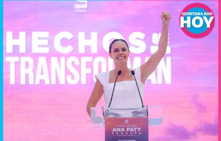 Ana Paty Peralta reafirma su compromiso con la transformación de Cancún